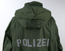 Duitse Polizei moderne regenjas met embleem Bayern - maat XS, S, M of L - origineel