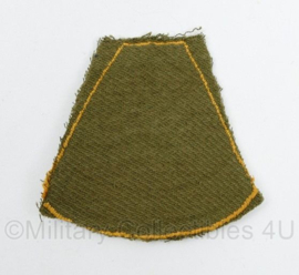 Defensie mouwleeuw Je Maintiendrai van uniform geknipt - vroeg model - 6,5 x 6,5 cm - origineel