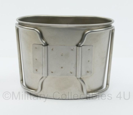 Defensie RVS veldfles beker - nieuwste model - nieuw - origineel