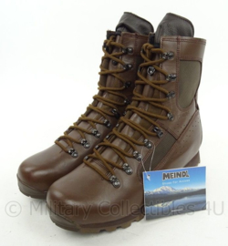 Korps Mariniers Meindl JUNGLE MASAI schoenen Jungle hoog model Bruin leder Meindl Laars gevecht jungle bruin  - ongebruikt met doos - origineel KL - maat 280M = 44M