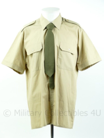 KL DT jas met overhemd 1980 Prinses Irene brigade, 13 gemechaniseerde brigade 13 Lichte Brigade met onderscheidingen - Maat  47 3/4 - Origineel