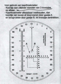 Defensie KHM M01 Graden 50K Kaarthoek - NIEUW - origineel