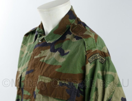 Korps Mariniers nieuwste model Jungle camo permethrine basis jas - maat 7080/9404 - gedragen - origineel