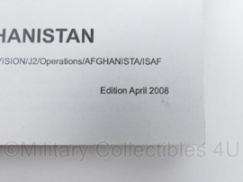 ISAF Handbook for Afghanistan 2008 - Zeldzaam - origineel