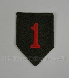 WWII US 1st Infantry Division patch - eigen aanmaak