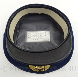 Japanse Politie pet - met embroidered insigne - Zeldzaam - 1994 - maat 4 - origineel