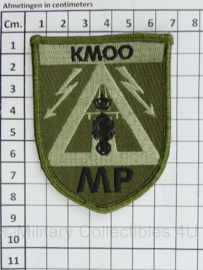 Embleem GVT KMAR Koninklijke Marechaussee Operationele Ondersteuning KMOO MP - klittenband - 8,5 x 6,5 cm - origineel