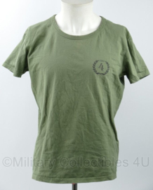 Defensie JWF Johan Willem Friso 44B Coyote Compagnie 4 EHD t-shirt - maat Large - gedragen - origineel