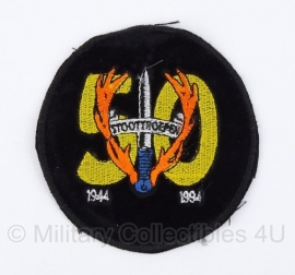 KL Nederlandse leger 50 jaar Stoottroepen 1944-1994 embleem - diameter 9 cm - origineel