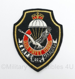 KMARNS Korps Mariniers MSPC Marine Sport Parachutisten Club embleem - 12 x 9 cm - origineel