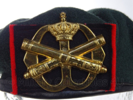 KL Koninklijke Landmacht baret met insigne Veldartillerie - DT2000 baret huidig model - maat 56 - origineel