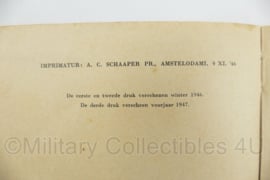 Boek Extra Rantsoen voor Nederlandse Militairen - schrijver Majoor L.A.M. Goossens Legeraalmoezenier - 15 x 11 cm - origineel