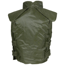 Groen scherfwerend vest met softballistische inhoud - origineel