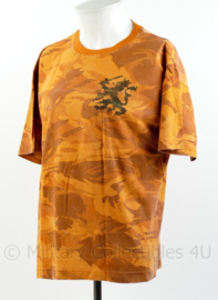 Defensie T-shirt urban orange camo Landmachtdagen  - maat XL - origineel