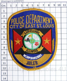 US Police Department City of East ST Louis Jailer embleem - origineel