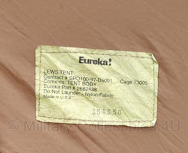 US Army 3 persoons  Eureka LEWS Lightweight Extreme Weather Tent met TAN (khaki) EN WHITE fly Sheet  origineel