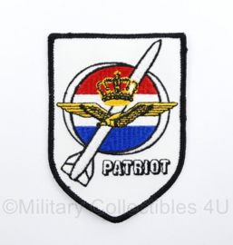 KLU Koninklijke Luchtmacht Patriot Missie embleem - nieuw model - 8,5 x 12 cm - origineel