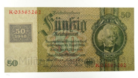 WO2 Duits 1937 Rentenbankschein - 50 Rentemark - origineel