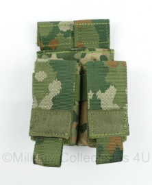 NFP Multitone MOLLE Double Mag Pistol pouch Glock 17 - commercieel model - 8 x 3 x 13 cm