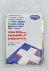 Isolatie Reddingsdekens Hartmann Emergency blanket  - 210 x 160 cm. - nieuw