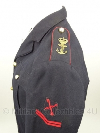 Korps Mariniers DT jas met broek en MET pet - maat 45 - origineel