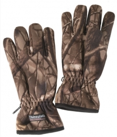 Handschoen Fleece - Wild Tree camo ! - maat Medium