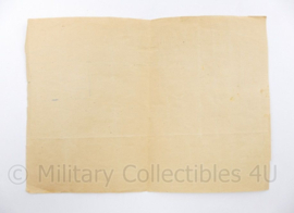WO2 Deutsches Reich Deutsche Reichspost Telegramm 1944 - origineel