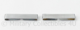 Onbekende politie schouder insignes - 5 x 1 cm - origineel
