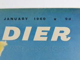 The British Army Magazine Soldier January 1960 - 30 x 22 cm - origineel