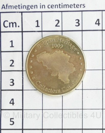 Belgian Heritage 2009 Collectors Coin Historical Center - diameter 3 cm - origineel
