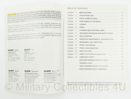 Glock 17 Manual Dual Language in het Italiaans en Engels