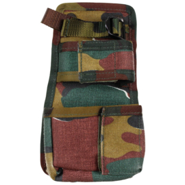 Belgische leger camouflage radio tas - topstaat - origineel