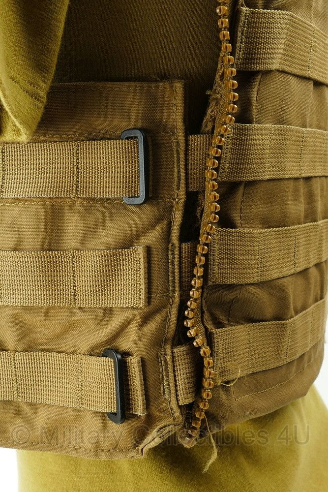 Velocity Systems SC10 Tactical Vest Coyote - SCARAB LE Front - SCARAB LT Back - CBN3 - Front Flap - maat Large - licht gebruikt - origineel