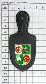 BW Bundeswehr borsthanger - 10 x 4,5 cm - origineel