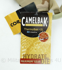 Nederlands leger Camelbak Thermobak 2 liter waterrugzak desert camo - SPLINTERNIEUW! -Origineel
