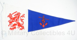KMAR Koninklijke Marechaussee Leger GENIE patrouilleboot vlag  -  zeldzaam  -  45 x 90  -  origineel