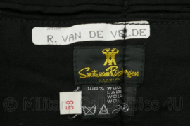 Vintage Brandweer Amsterdam wollen jas met broek - maat 58 - gedragen - origineel
