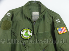 US Flyers Overall NOMEX type 1 Luchtmacht groen CAPTAIN - CWU 27 - maat 44L = 54 lang- origineel