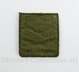 Defensie Prinses Irene 17 Pantserinfanteriebataljon borstembleem - met klittenband - 5 x 5 cm - origineel