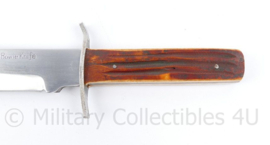 Original Bowie Knife 443 Solingen West Germany - Hertshoorn greep - lengte 25 cm -  origineel