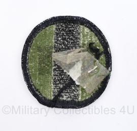 US Army Naoorlogs subdued embleem Training and Doctrine Command - 6 x 6 cm - origineel