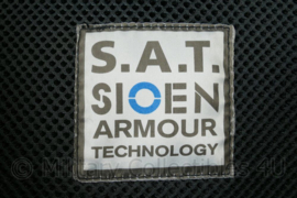 Britse politie fluor geel vest met portofoon houders S.A.T. - meerdere maten - origineel