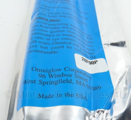 Militaire 15'' breaklight Omniglow lightstick Omniglow Corp - 8 hour BLUE - lengte 40 cm - breaklight