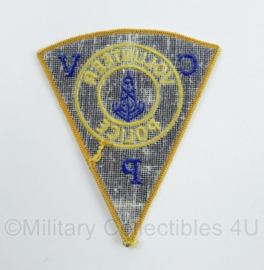 Amerikaanse Politie embleem American CVP Volunteer Police patch - 12 x 10 cm - origineel