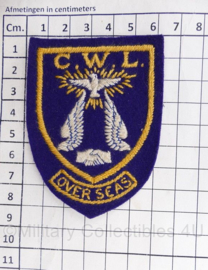 CWL Overseas patch Catholic Womens League  - 8,5 x 6 cm - origineel