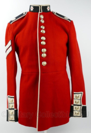 British Tunic Man's Footguards R&F Coldstream Guards uniform jas Corporal - maat 180/104/89 - gedragen - origineel