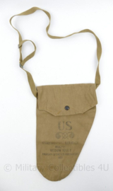 WO2 US Noncombatant M1a2 Gasmask bag 1939 - Medium Adult - 21,5 x 34 cm - origineel