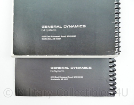 US Army zendapparatuur AN/PRC GPS112 Manual paar GPS Receiver - origineel