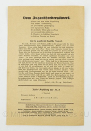 Die Deutsche Heimat Blätter fur die Deutsche Jugend fur Pflege die Heimatliebe juni 1932 - 15 x 23 cm - origineel