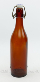 WO2 Duitse 1937 bierfles Dortmunder Ritter Bier fles 0,5 l gemaakt in 1937 beugelfles - origineel